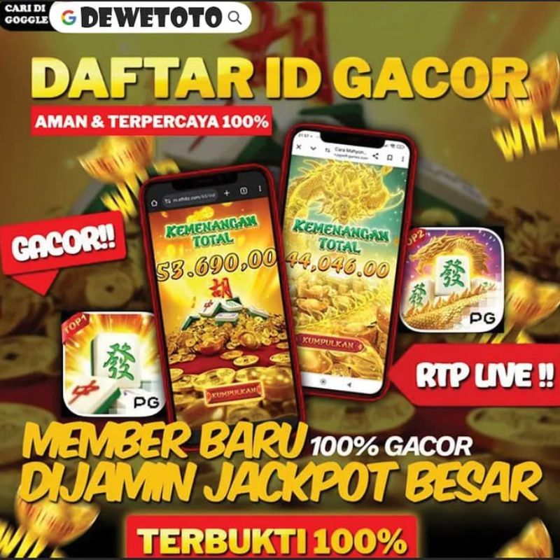Togel Online Mahjong Ways Duet Kocak Paling Cuan di DeweToto