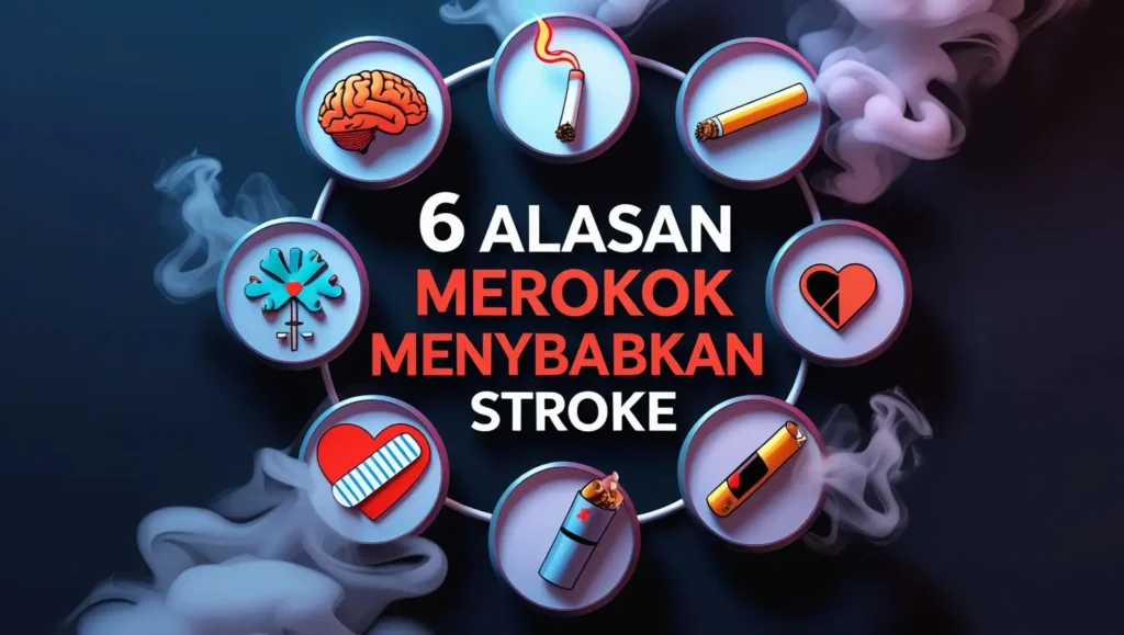 6 Alasan Merokok Menyebabkan Stroke